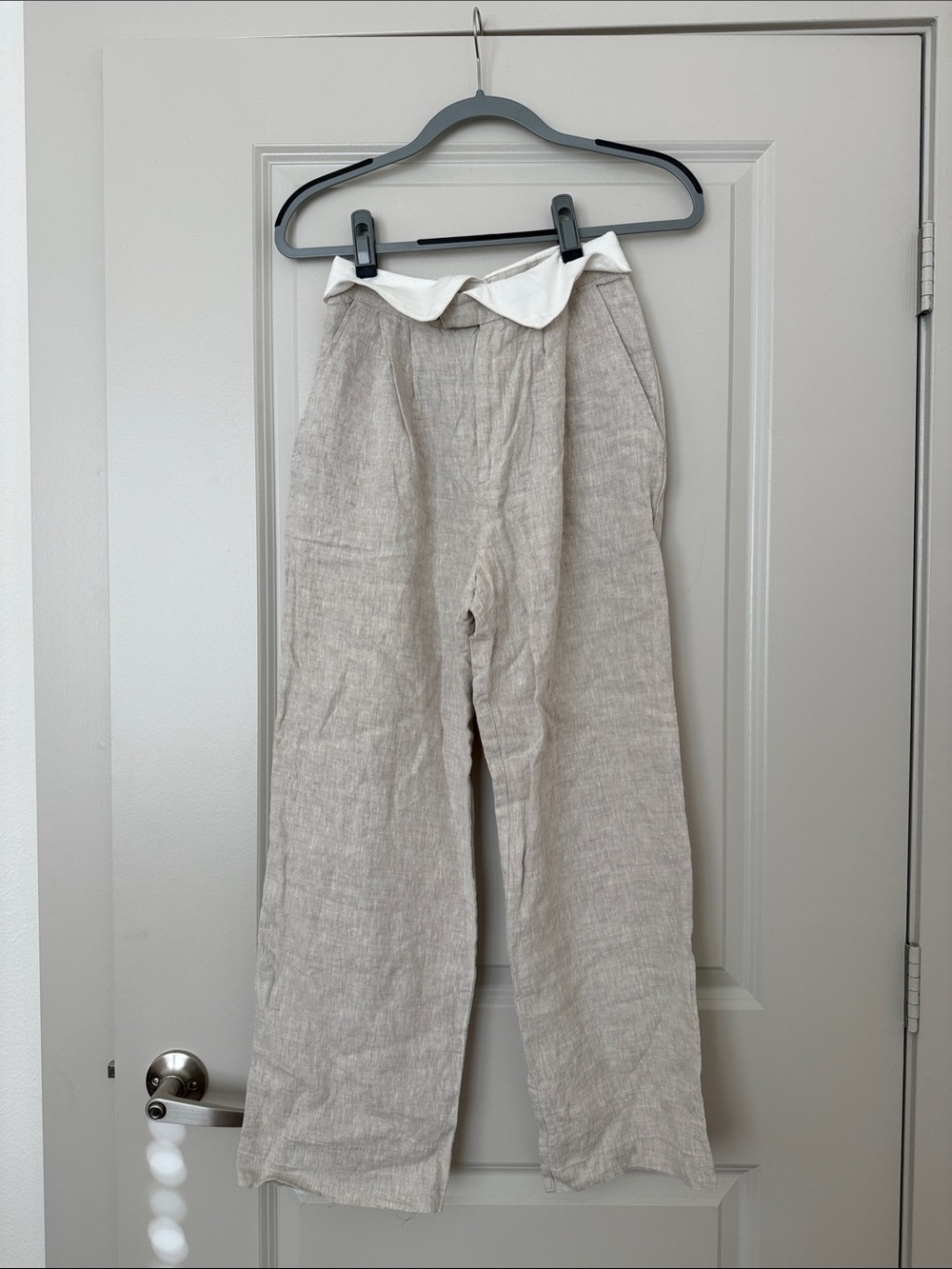 Reformation Stevie Linen Pants